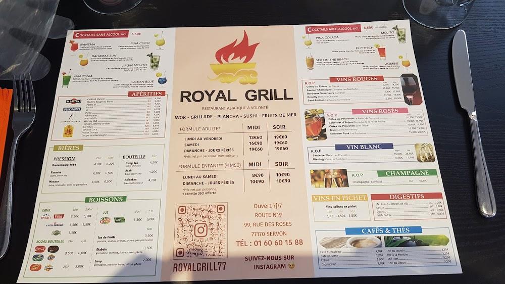 Royal Grill - Menu Image 1